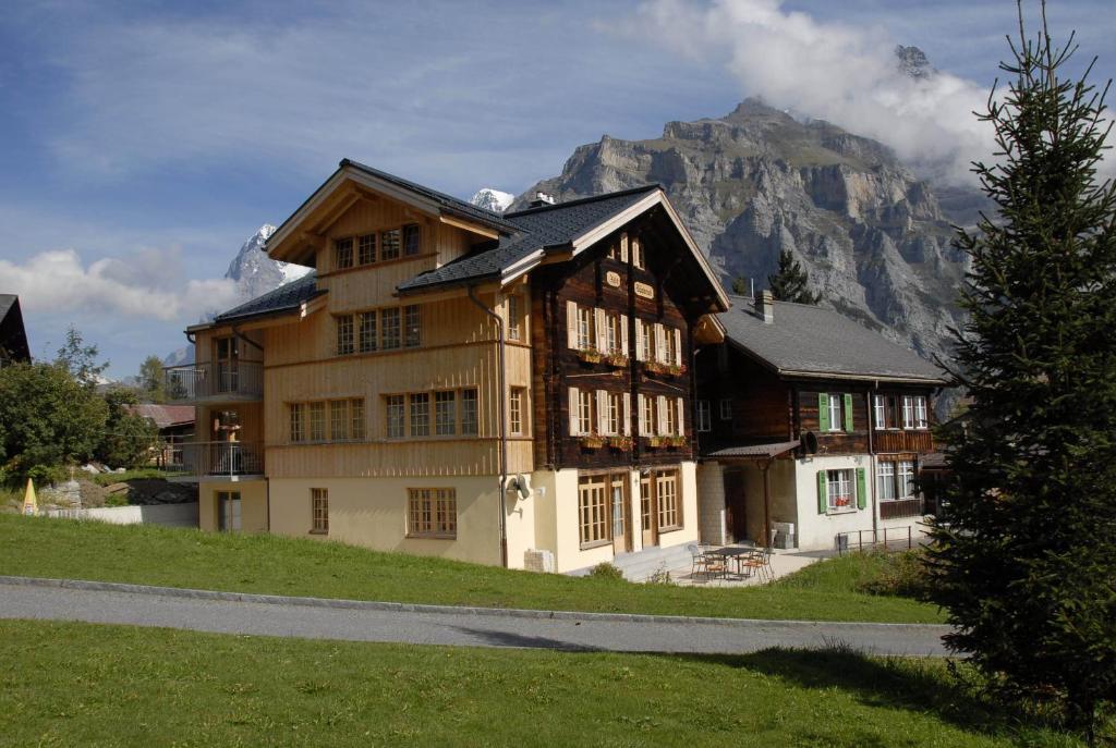 Ferienwohnung Alte Bäckerei Mürren Exterior foto